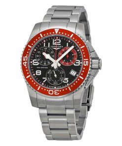 Longines Men's L36904596 HydroConquest Chronograph Stainless Steel Watch