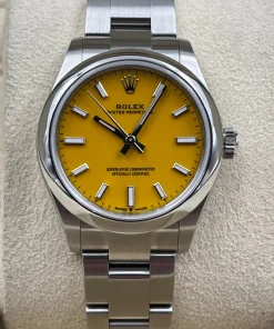 Alternative view of Rolex Oyster Perpetual 31mm 277200 Yellow Index