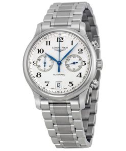 Longines Men's L26694786 Master Collection Chronograph Automatic Stainless Steel Watch
