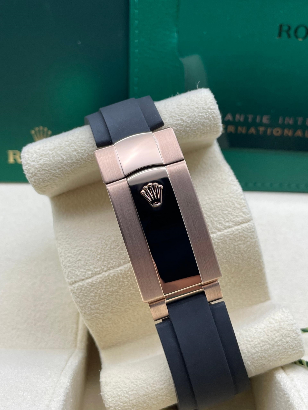 Rolex Sky-Dweller 42mm Rose Gold Slate Dial Oysterflex - 336235 - Image 7