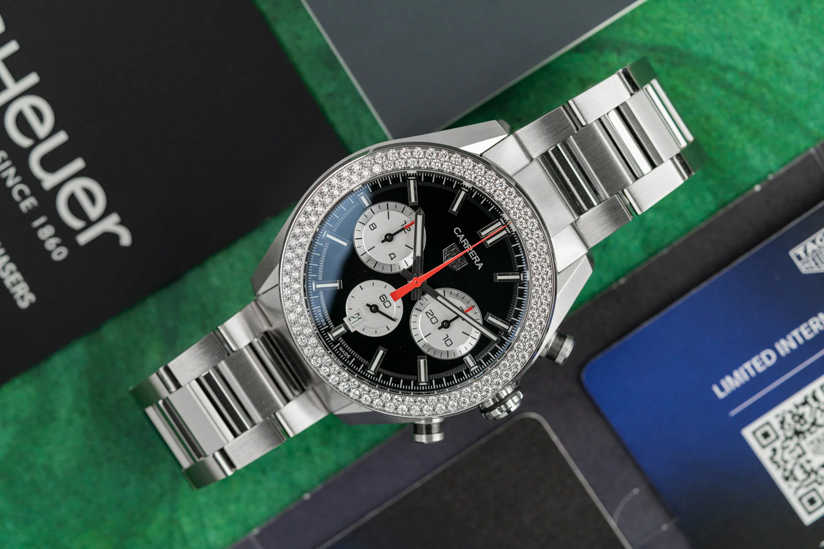 TAG Heuer Carrera Chronograph Automatic 44mm Steel CBN2A12.BA0643 - Image 6