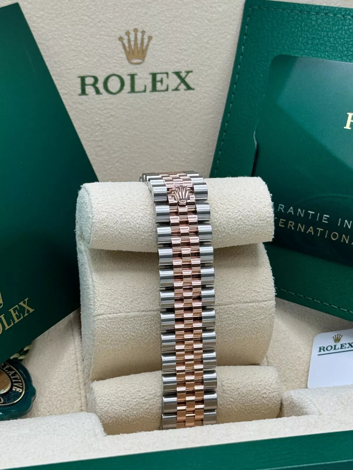 Rolex Lady-Datejust 28mm 279171 Chocolate Diamond Oyster Stainless Steel and Rose Gold - Image 7