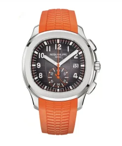 Patek Philippe 5968A-001 Aquanaut Chronograph Steel & Orange Rubber