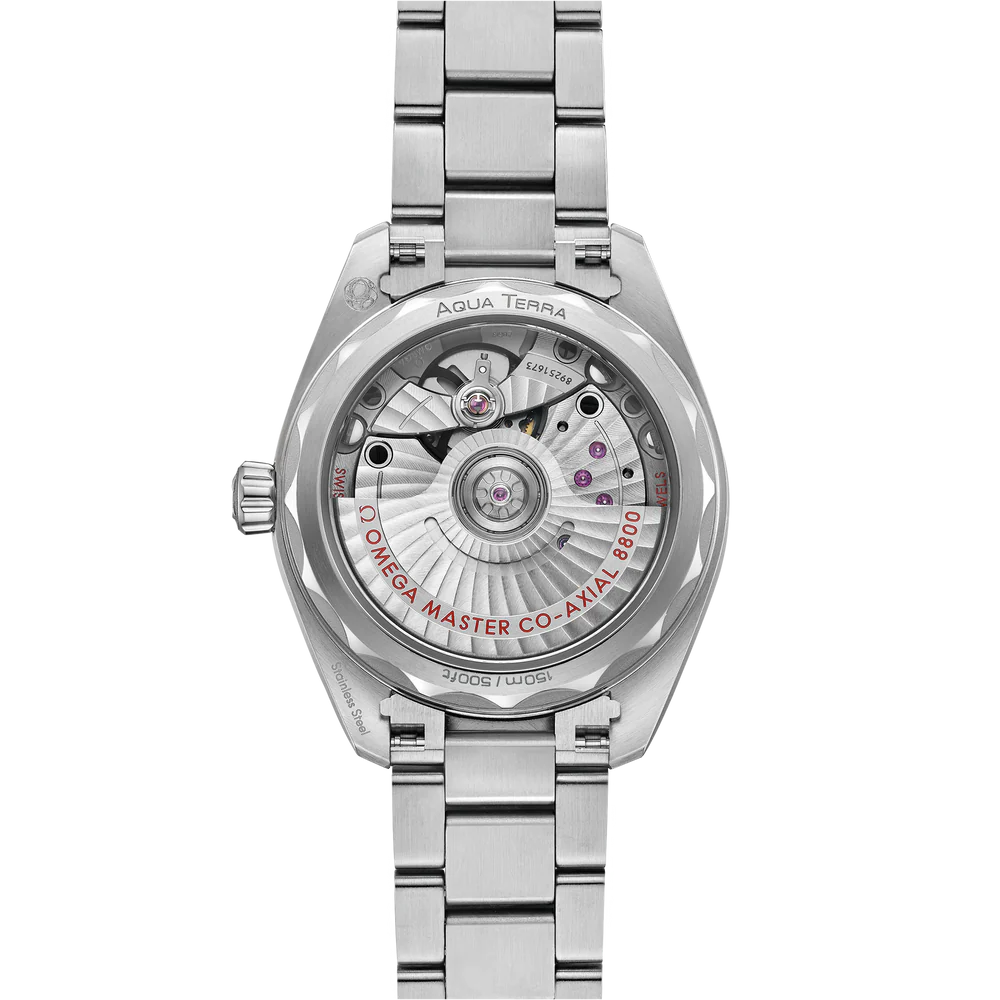 Omega Seamaster Aqua Terra 150M 34 mm Silver Dial Stainless Steel Bracelet 220.10.34.20.02.001 - Image 2