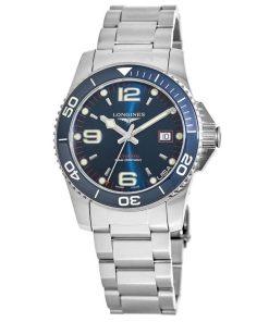 Longines Men's L3.742.4.98.6 HydroConquest Stainless Steel Watch