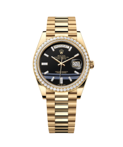 Rolex Day-Date 40mm Black Onyx Dial 228348RBR-0039