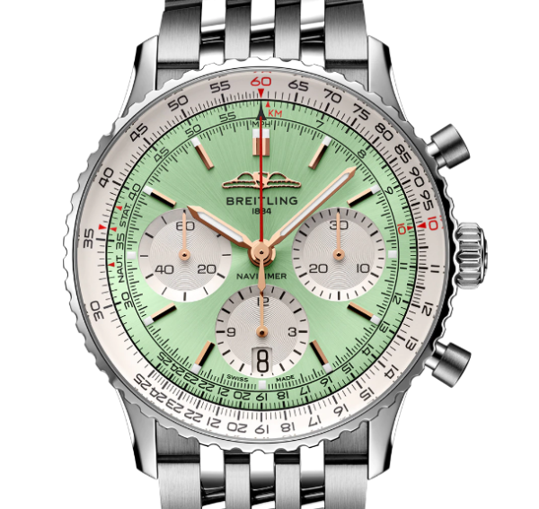 Breitling AB0139211L1A1 Navitimer B01 Blue Dial - ??ew