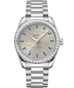 Omega Seamaster Aqua Terra 150M 38 mm Silver Dial  Canopus Gold™ Bracelet 220.55.38.20.99.003