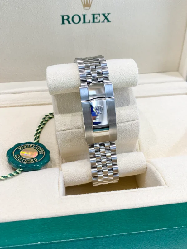 Rolex  Datejust 36mm 126284 Bright Blue Dial Jubilee Bracelet