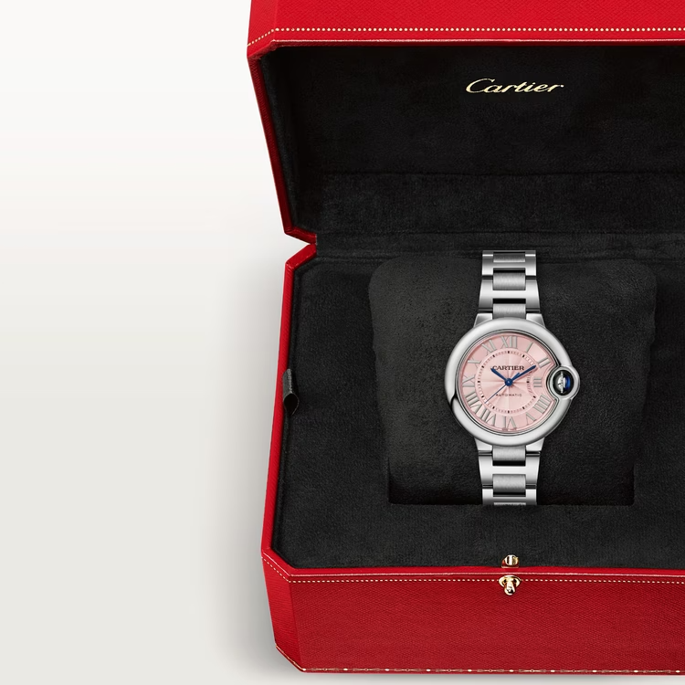 Cartier BALLON BLEU Pink Dial 33mm - Image 8