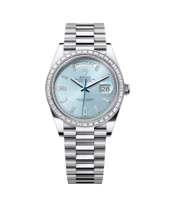 Rolex Day-Date 40mm 228396TBR-0002 Ice Blue Diamonds Dial