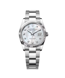 Rolex  Datejust 36mm 126234 Mother of Pearl Diamond Dial Oyster Stainless Steel