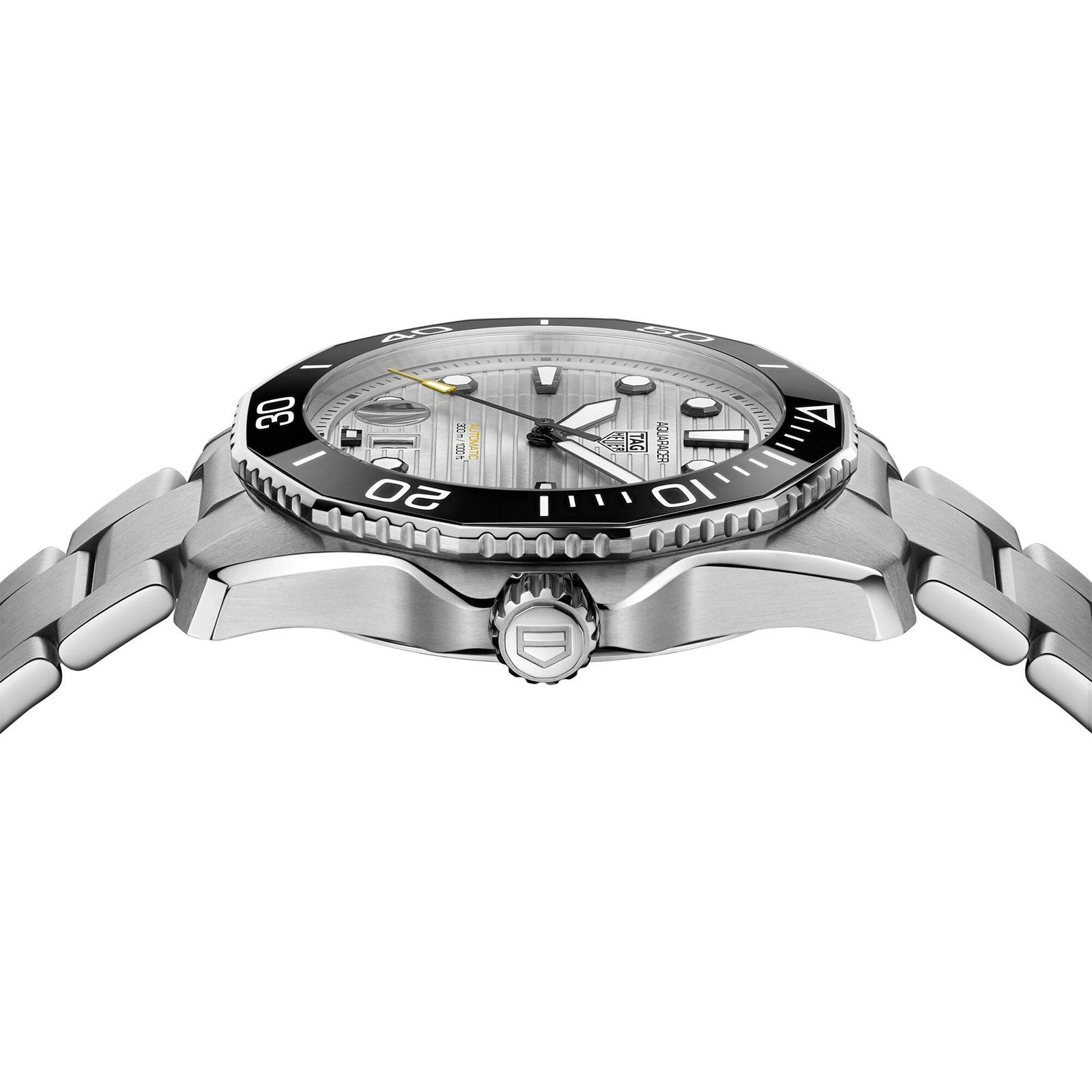 【Top replica】TAG Heuer Aquaracer Calibre 5 Automatic Mens Silver Steel Watch - Image 3
