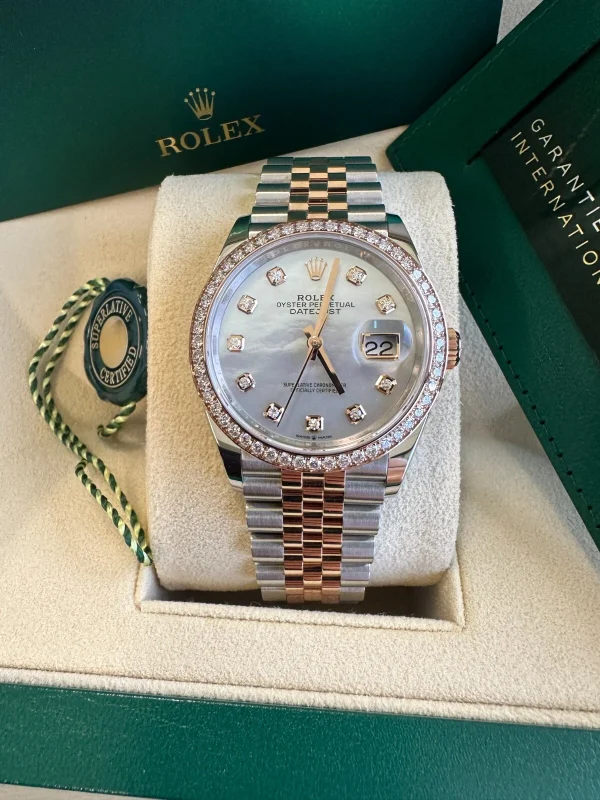 Rolex  Datejust 36mm 126281 Mother-of-Pearl Dial Jubilee Bracelet