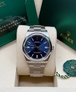 Alternative view of Rolex Oyster Perpetual 36mm 126000-0015 Blue Dial Stainless Steel Oyster Bracelet
