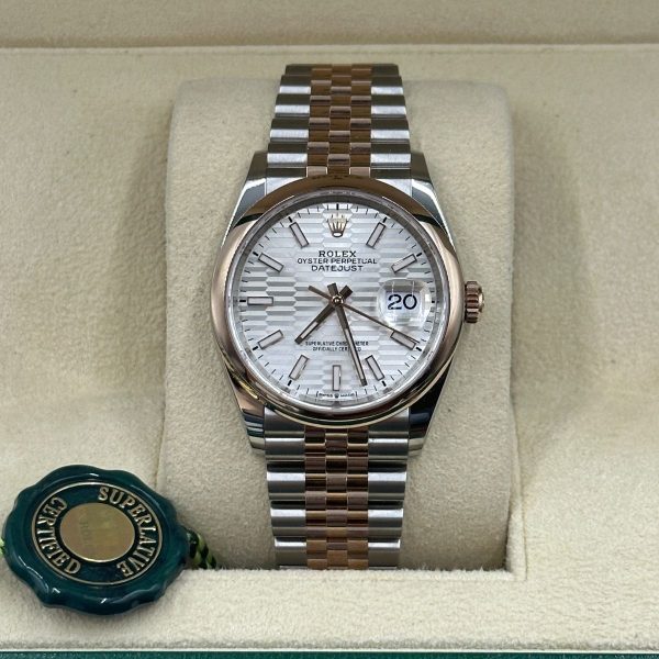 Rolex  Datejust 36mm 126201 Silver Dial Oyster Bracelet Watch