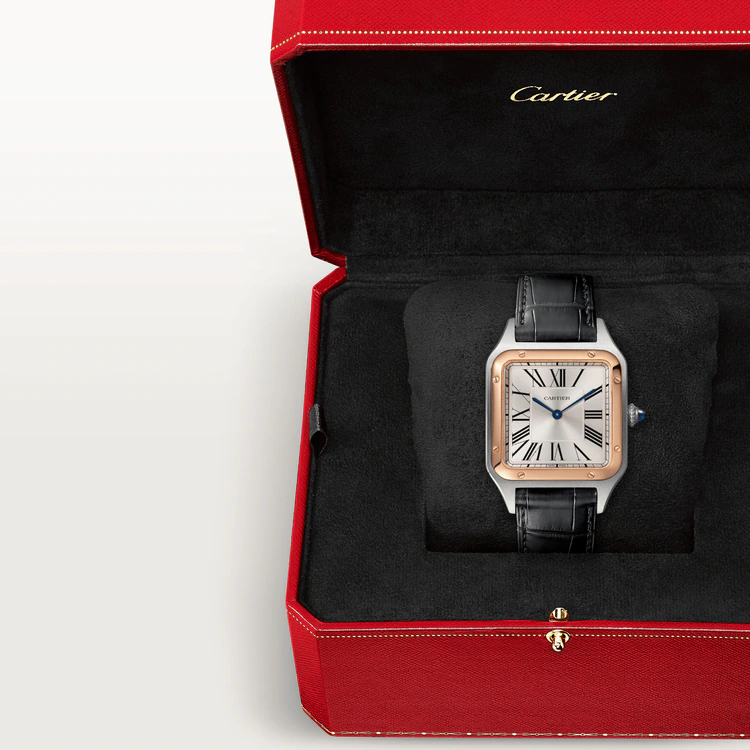 Cartier SANTOS-DUMONT RoseGoldMix 38mm - Image 7