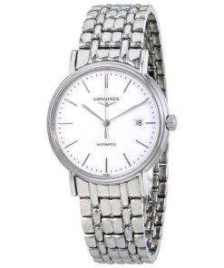 Longines Men's L4.921.4.12.6  Presence Stainless Steel Watch