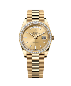 Rolex Day-Date 40mm 228398TBR-0007 Champagne Dial President Watch