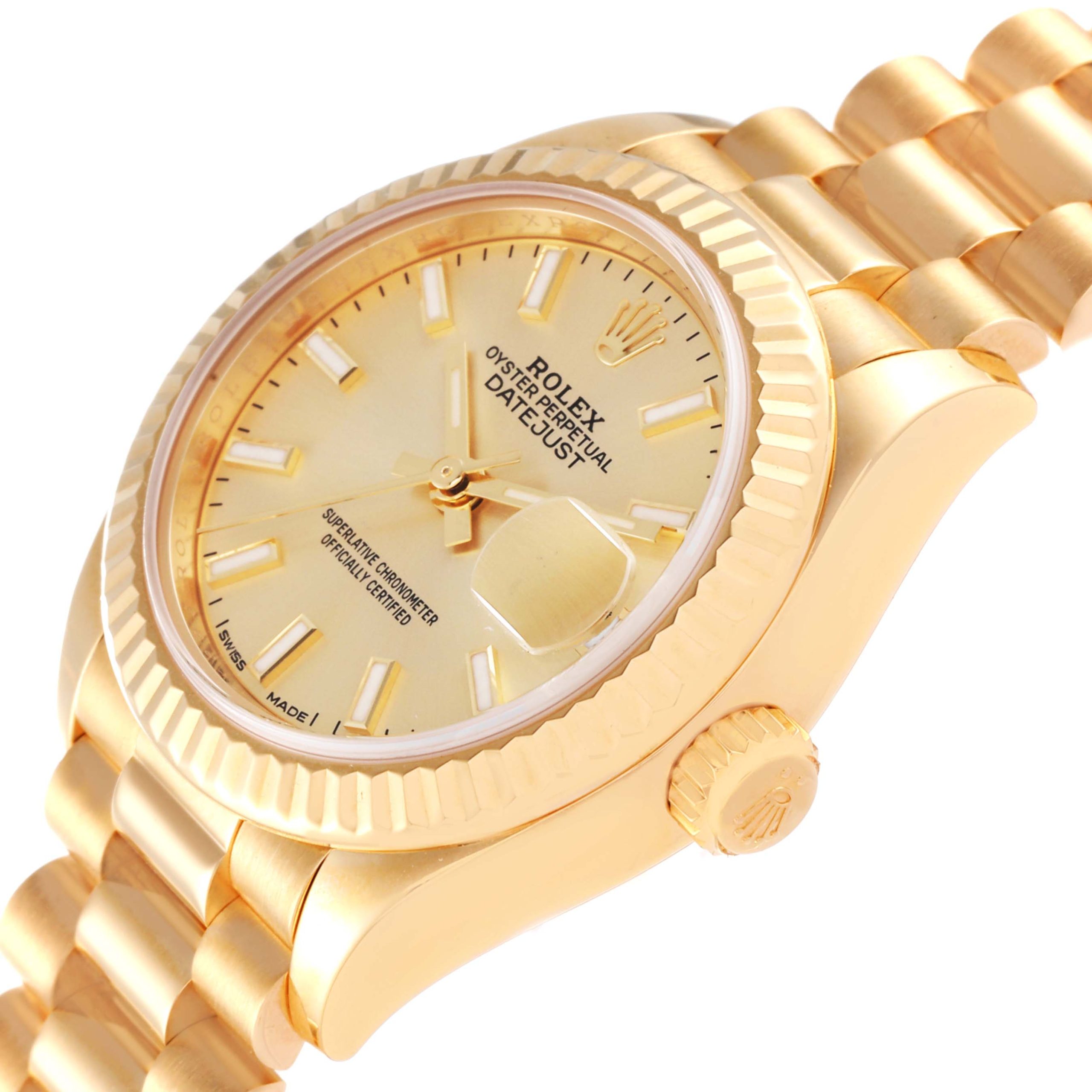 Rolex Lady-Datejust 28mm 279178 Champagne Dial - Image 6