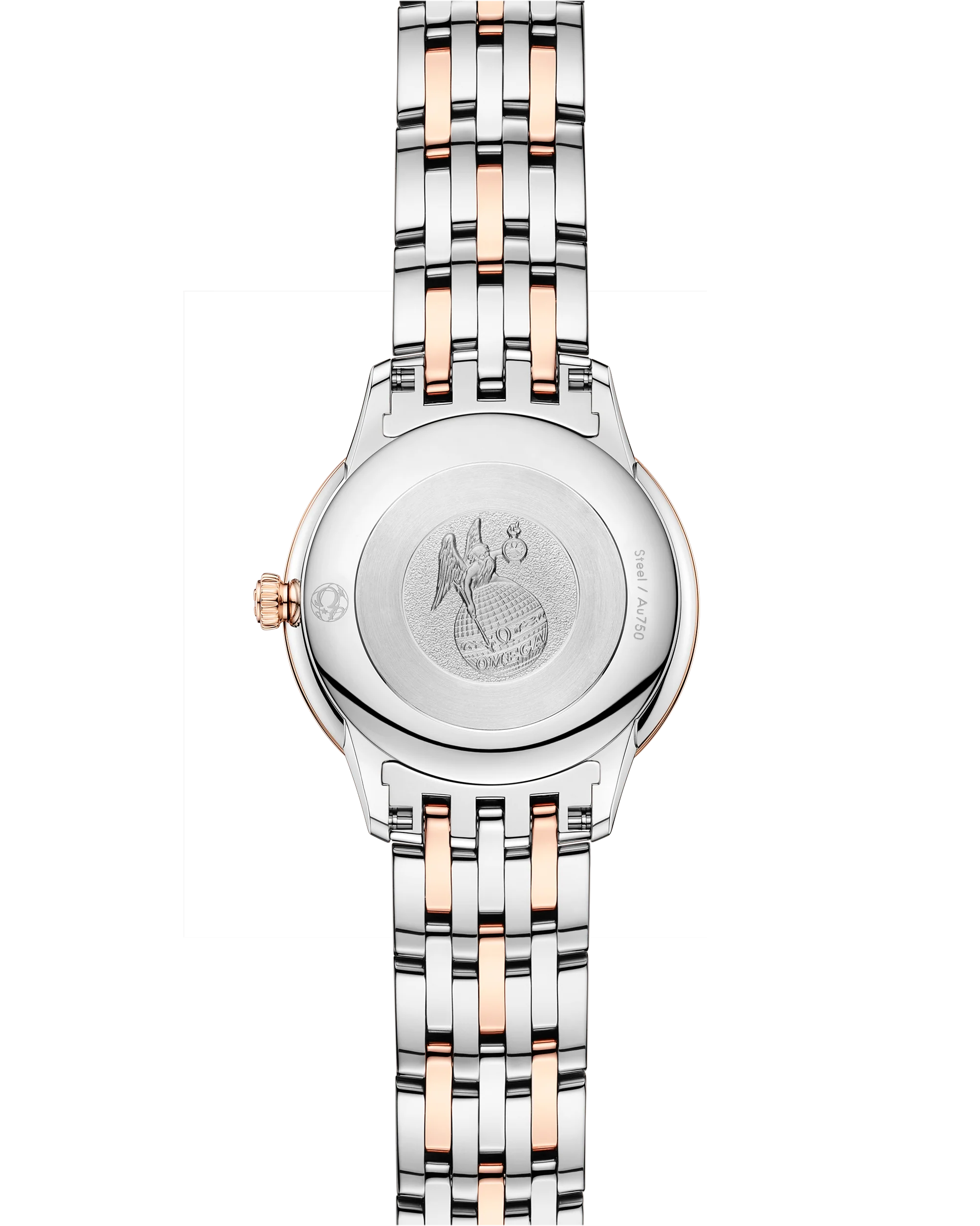 Omega De Ville Prestige, 18k Sedna™ Gold, Stainless Steel and Diamond-set, 27.5mm Quartz 434.25.28.60.52.001 - Image 2