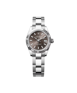 Alternative view of Rolex Lady-Datejust 28mm 279174 Dark Grey Dial Oyster Bracelet