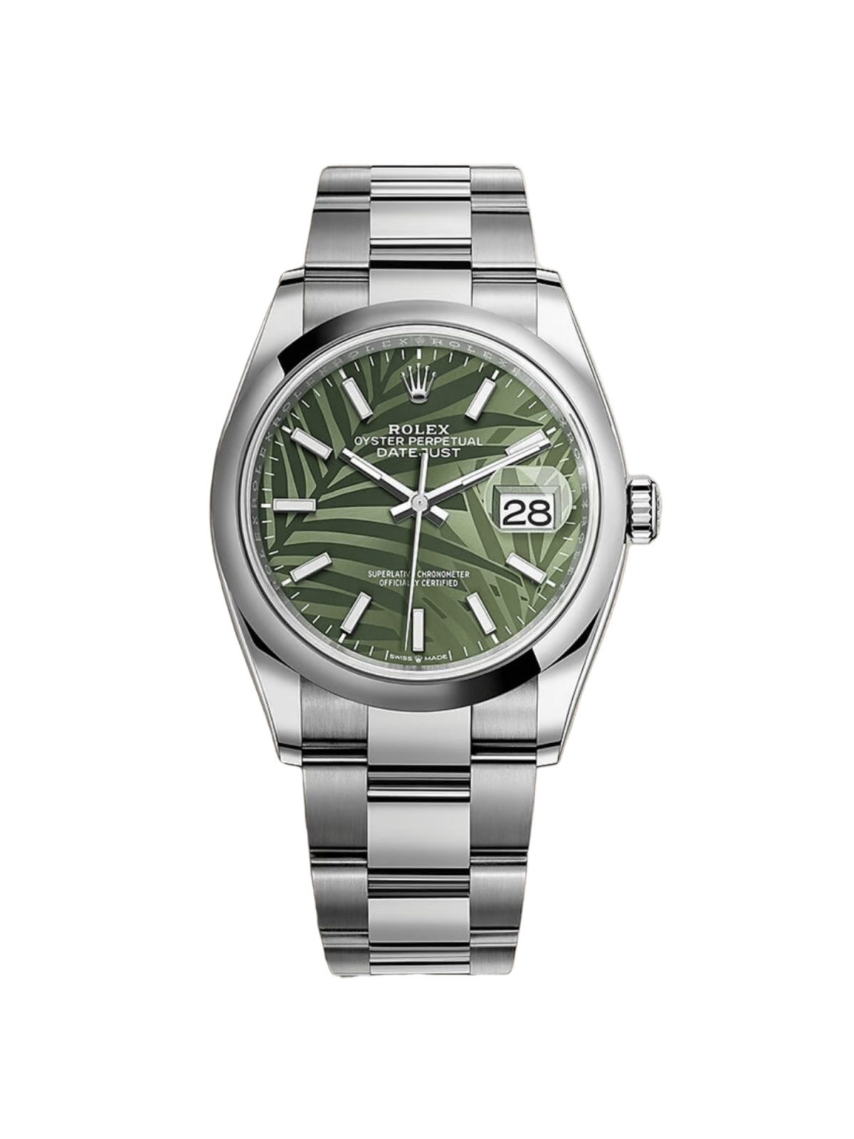 Rolex Datejust 36mm 126200 Green Dial Watch - Image 2