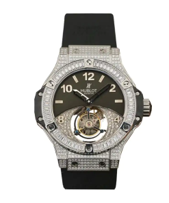 Hublot with Diamond Black