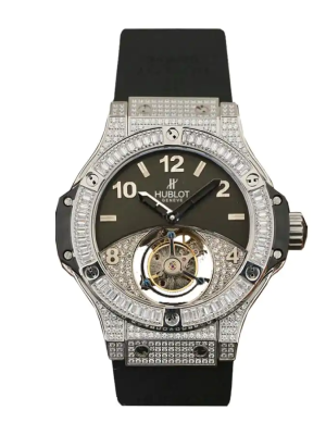 Hublot with Diamond Black