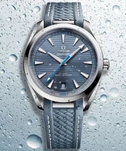 Alternative view of OMEGA Seamaster Aqua Terra 150M Mens Blue Dial 41mm Automatic Co-Axial Watch 220.12.41.21.03.002
