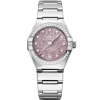 Omega Constellation - 29mm Steel Case - Diamond Bezel - PVD Lilac Dial - Signature Mono-Rang Bracelet 131.15.29.20.60.001