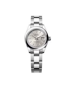 Rolex Lady-Datejust 28mm  m279160 Oyster Perpetual Silver Dial Oyster Bracelet