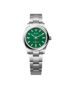 Rolex Oyster Perpetual 31mm 277200-0006 Green Dial Oyster Bracelet Watch