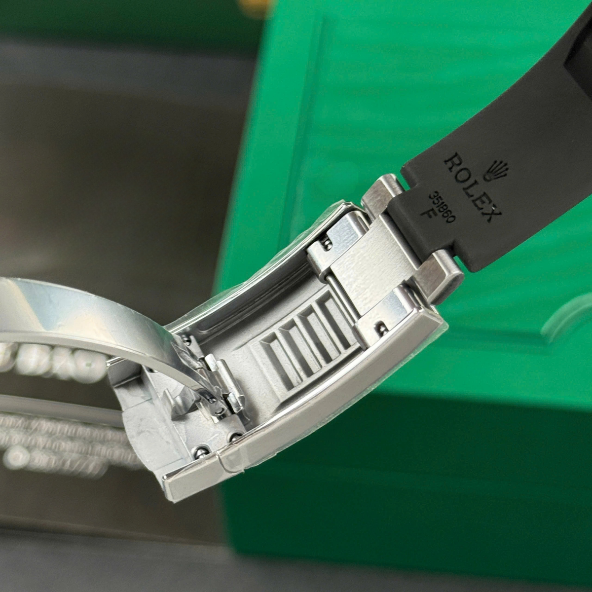 Rolex Sky-Dweller 42mm White Gold Black Dial Oysterflex - 336239 - Image 10