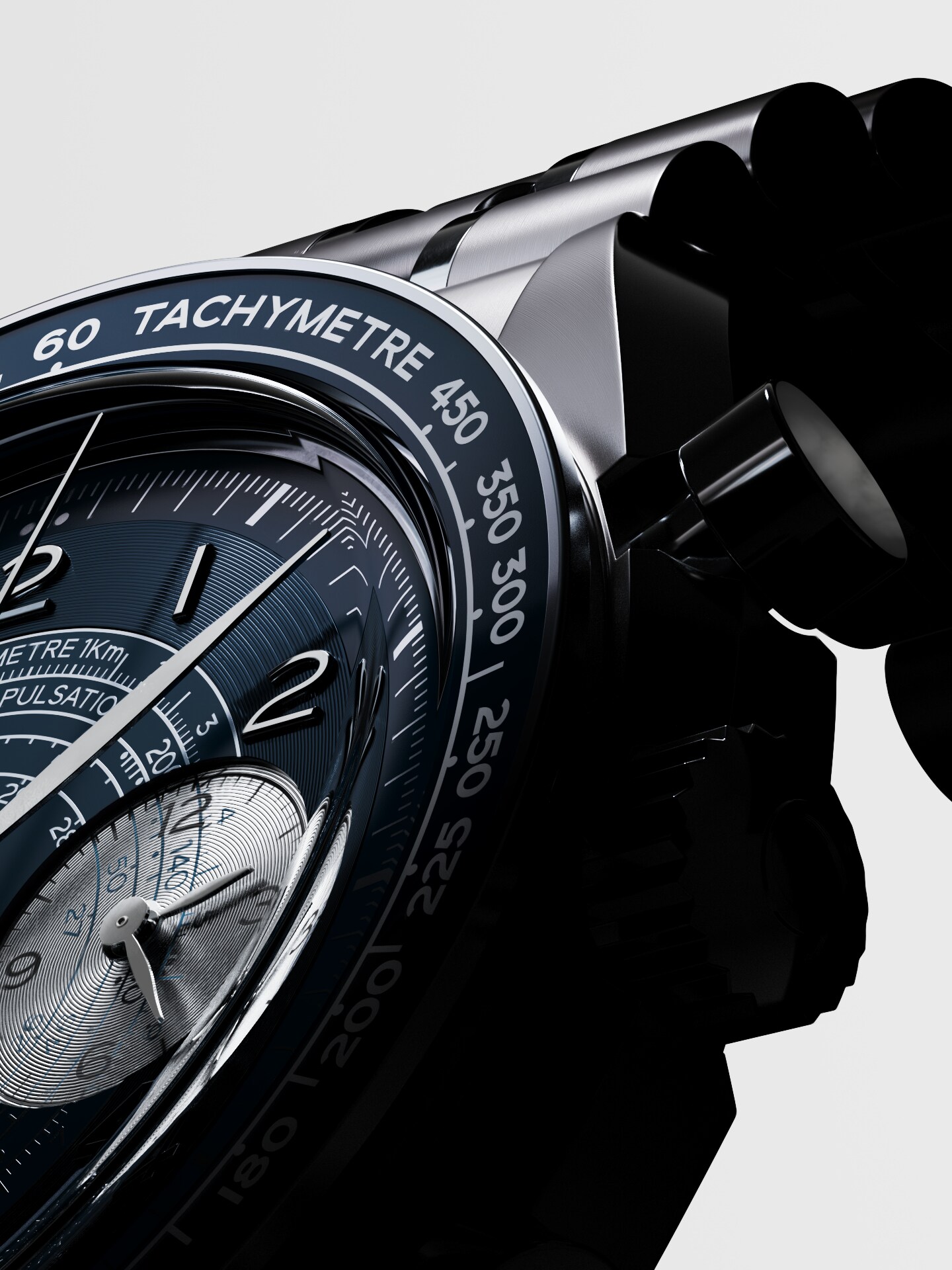 Omega Speedmaster Chronoscope Blue Dial 43mm Stainless Steel Bracelet 329.30.43.51.03.001 - Image 4