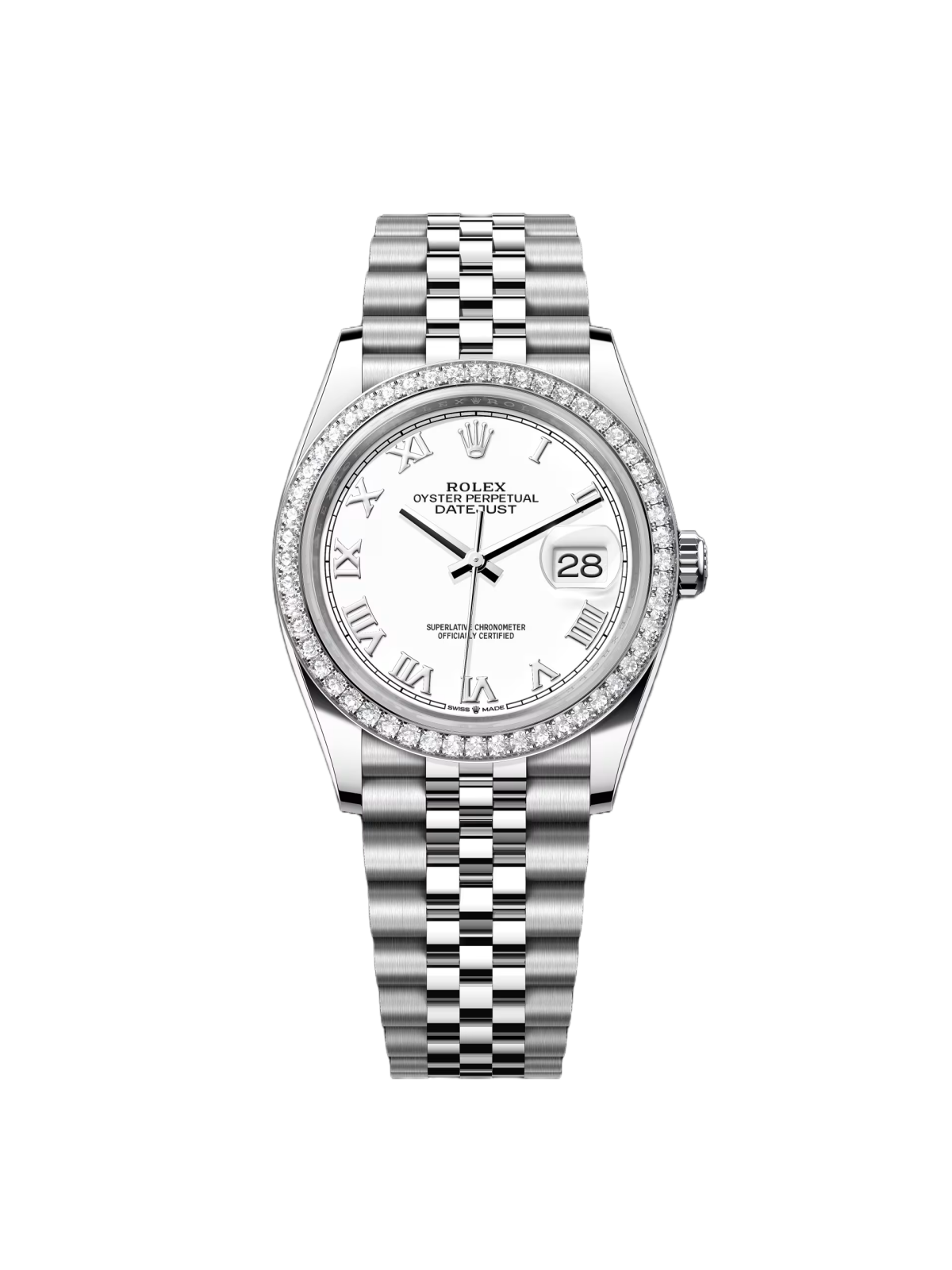 Rolex Datejust 36mm 126284RBR White Dial - Image 2