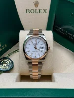 Rolex  Datejust 36mm 126201 White Dial Jubilee Bracelet Watch