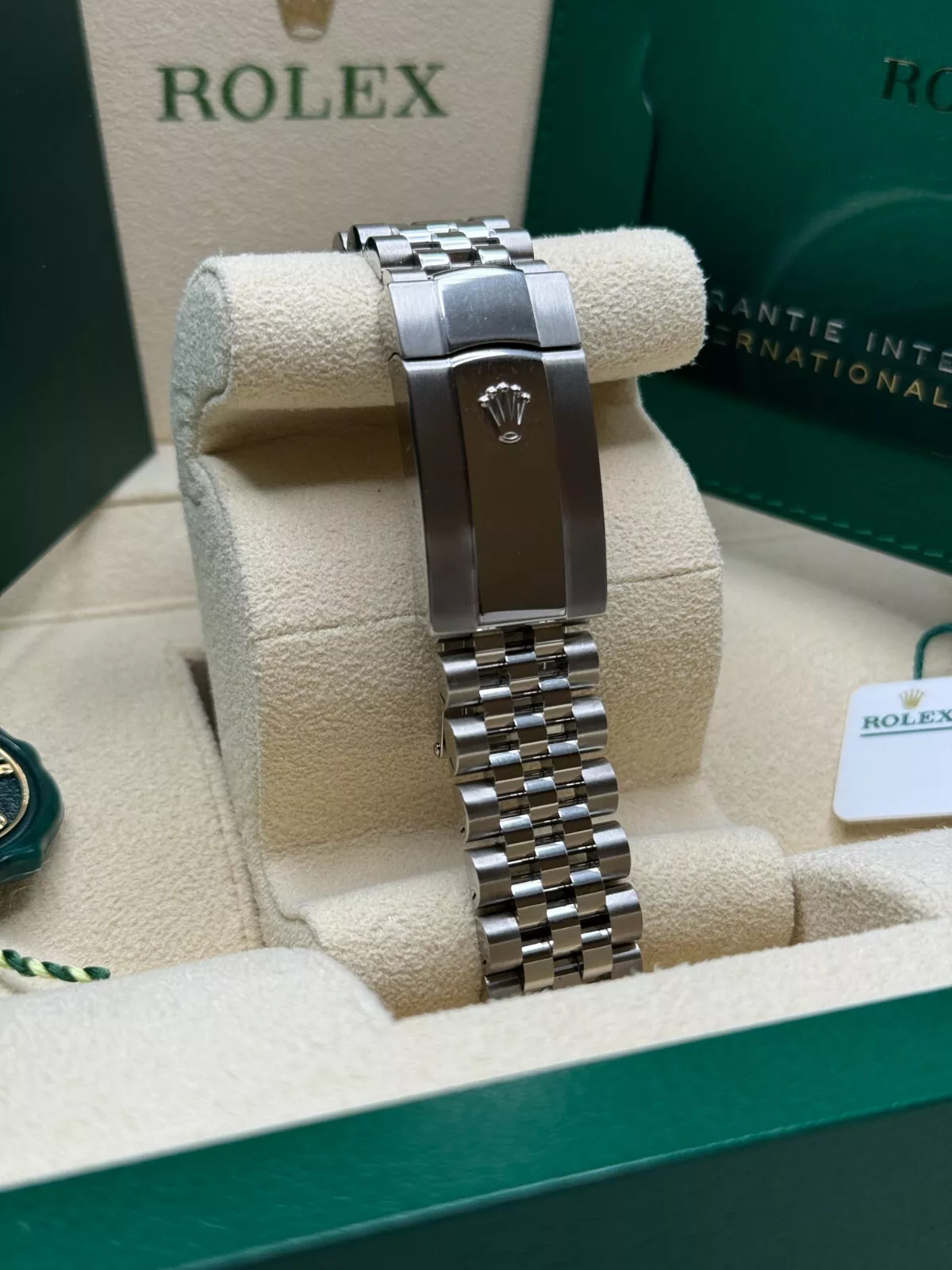 Rolex Datejust 41mm 126334 Blue Roman Oyster Stainless Steel Men's Watch - Image 9