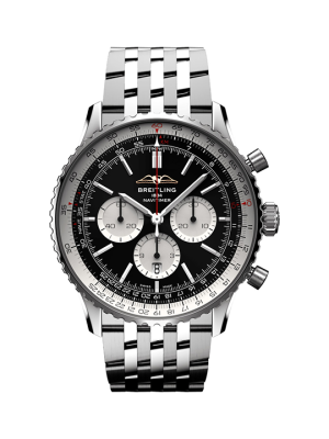 ??Breitling AB0137211B1A1 Navitimer B01 Black Dial - ??ew
