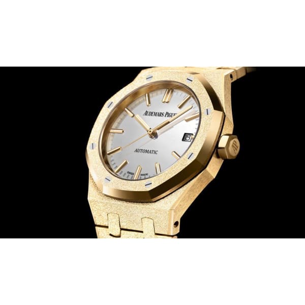 Audemars Piguet Royal Oak Frosted Gold Selfwinding 37mm 15454BA.GG.1259BA.02 - Image 4