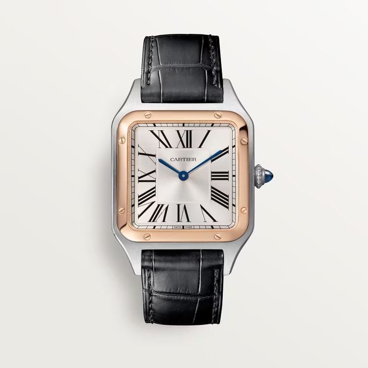Cartier SANTOS-DUMONT Rose Gold Mix 46mm