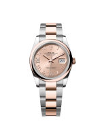 Rolex  Datejust 126201 Rosé 36mm Dial Oyster Bracelet Watch