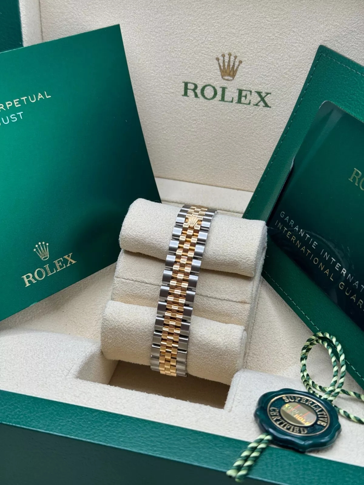 Rolex Lady-Datejust 28mm 279383RBR Silver Diamond Dial Yellow Rolesor Oyster Bracelet - Image 12