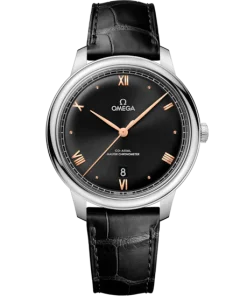 Omega De Ville Prestige 40 mm Black Dial Stainless Steel Strap 434.13.40.20.01.001