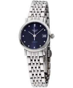 Longines Women's L43094976 Elegant Stainless Steel Watch