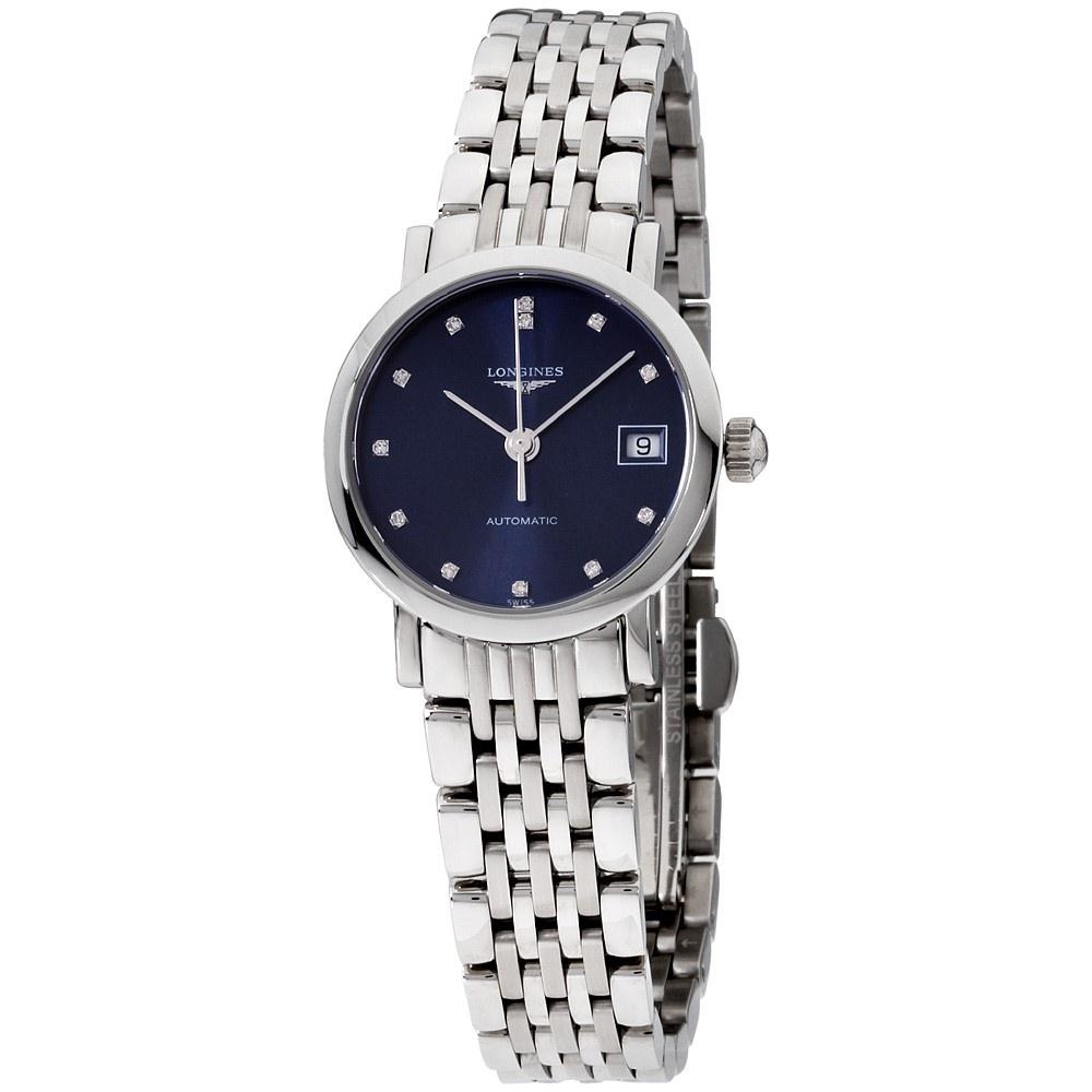 Longines Women's L43094976 Elegant Stainless Steel Watch