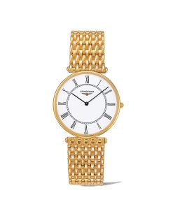 Longines Men's L46916116 La Grande Classique Gold-Tone 18kt Gold  Watch