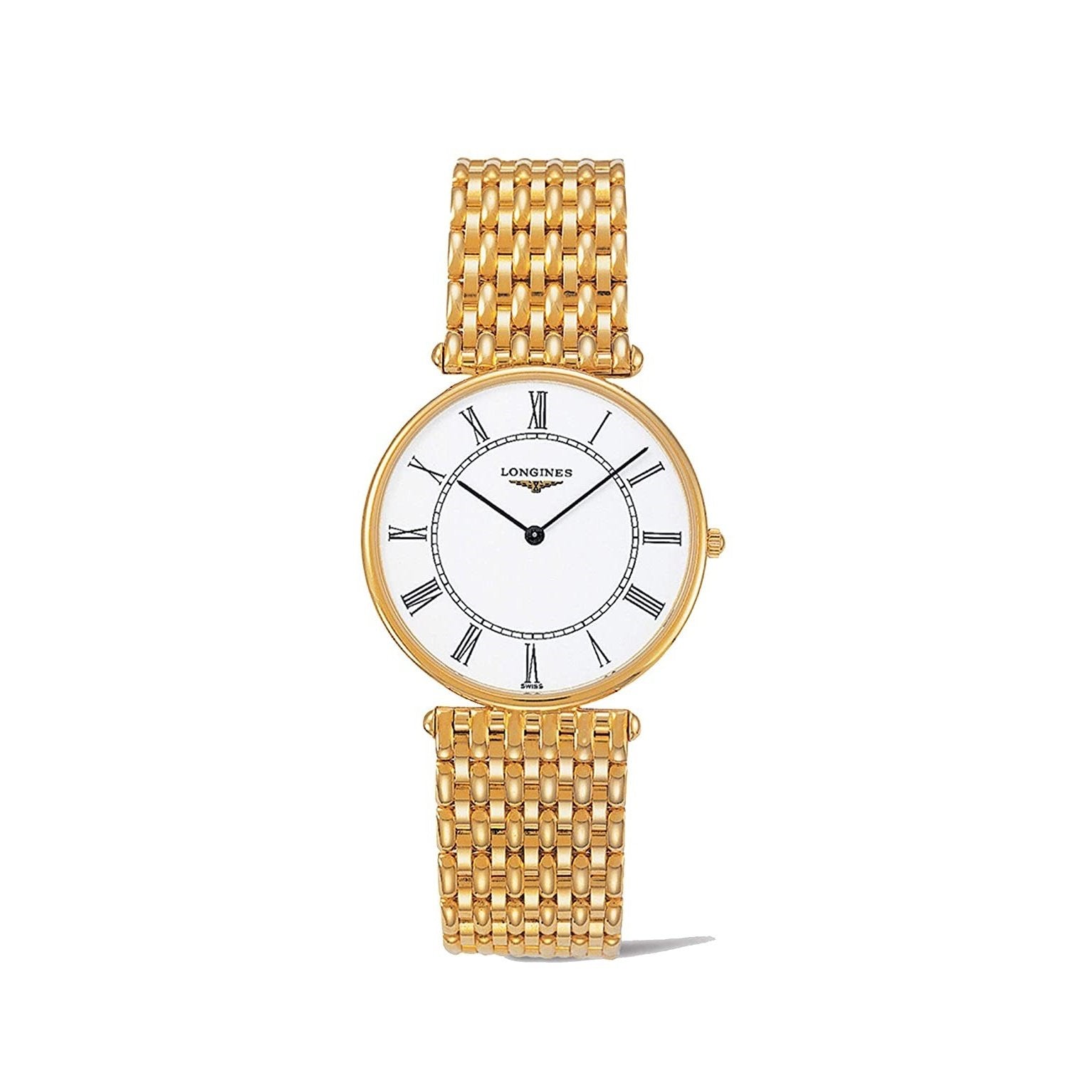 Longines Men's L46916116 La Grande Classique Gold-Tone 18kt Gold Watch