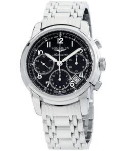 Longines Men's L2.752.4.53.6 Saint-Imier Collection Chronograph Stainless Steel Watch