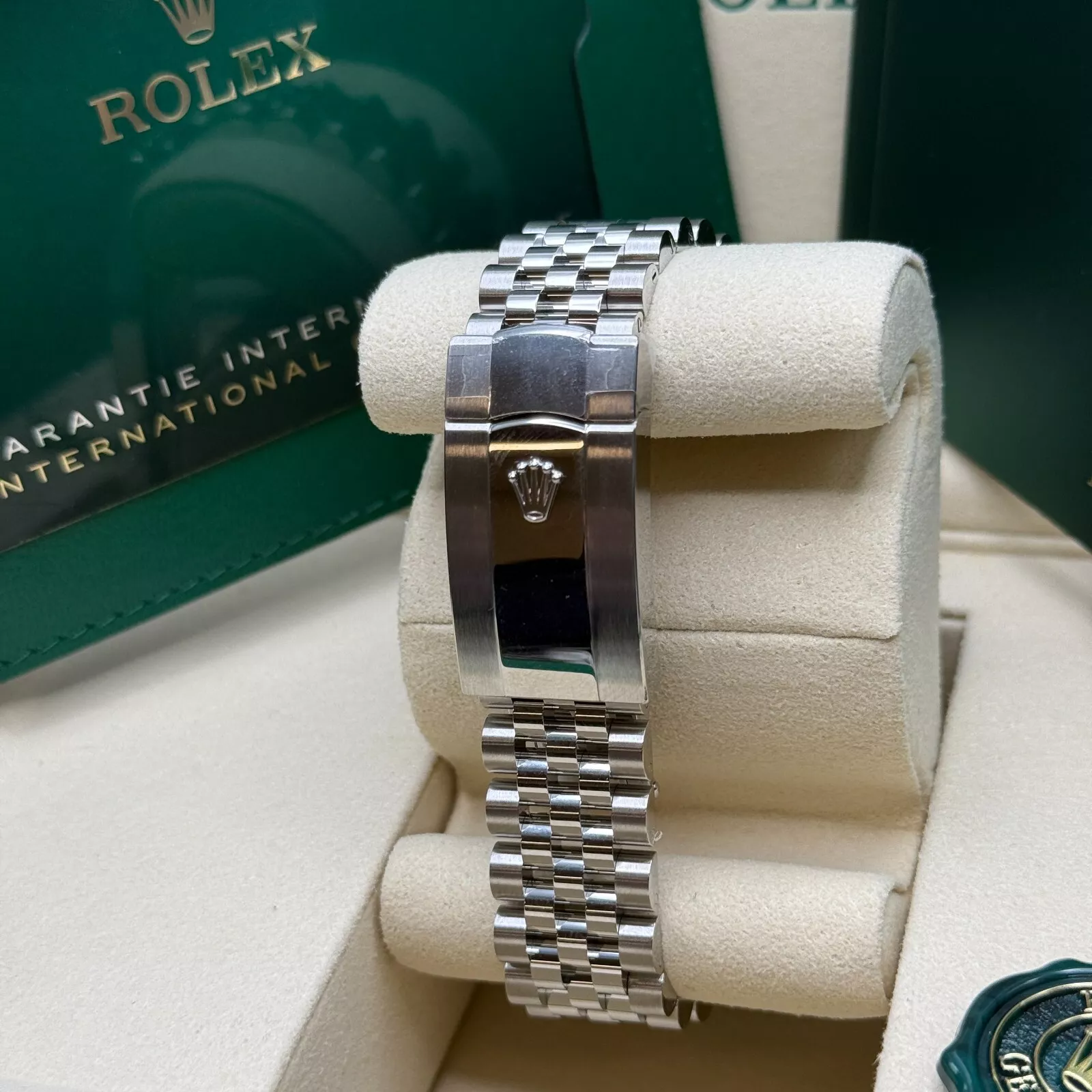 Rolex Datejust 41mm 126334 Blue Diamond Oyster Stainless Steel Mens Watch - Image 10